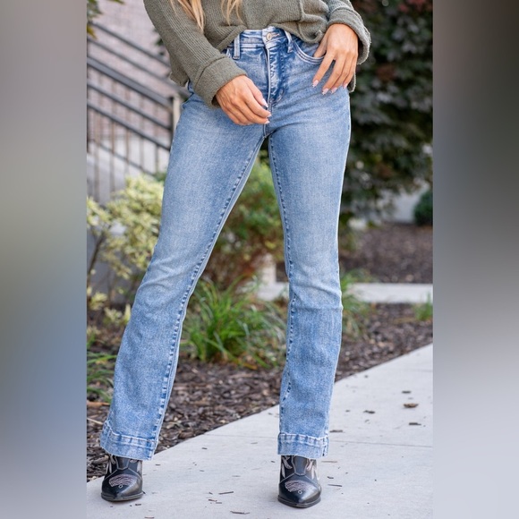 Women’s Lovervet by VERVET Protegee Tummy control high rise boot cut jeans- 28/7 - Picture 1 of 8